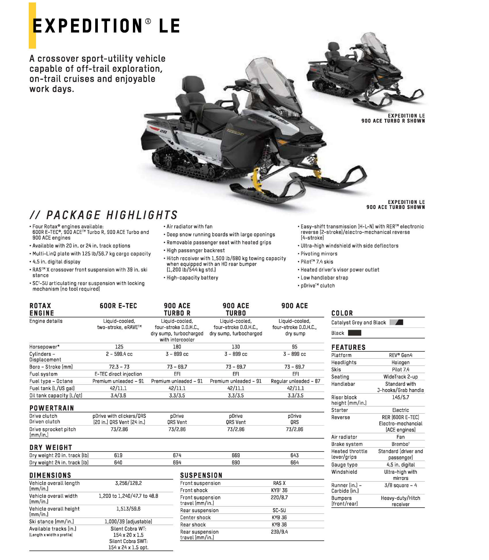 2025 Ski-Doo Expedition LE