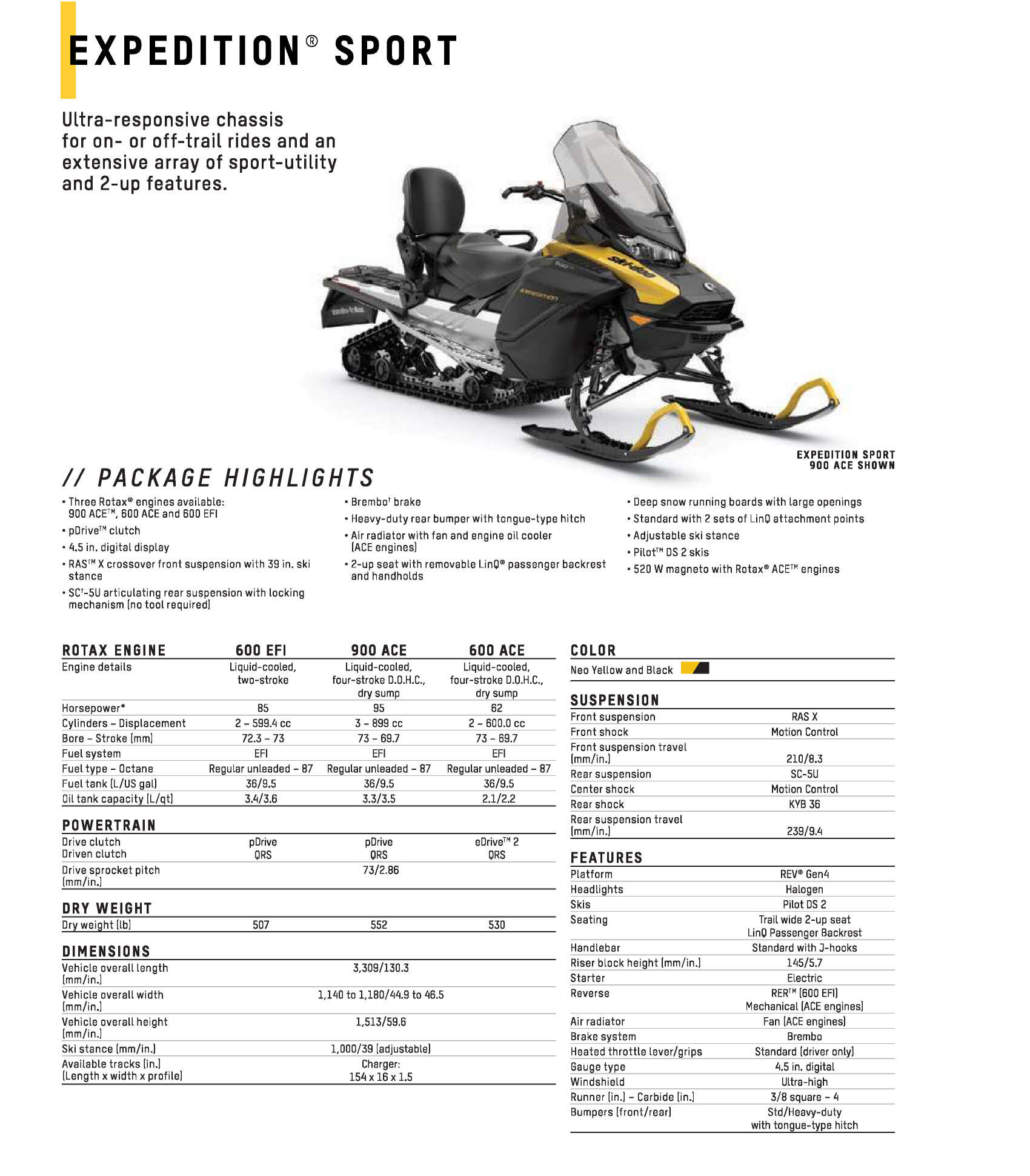 2025 Ski-Doo Expedition Sport