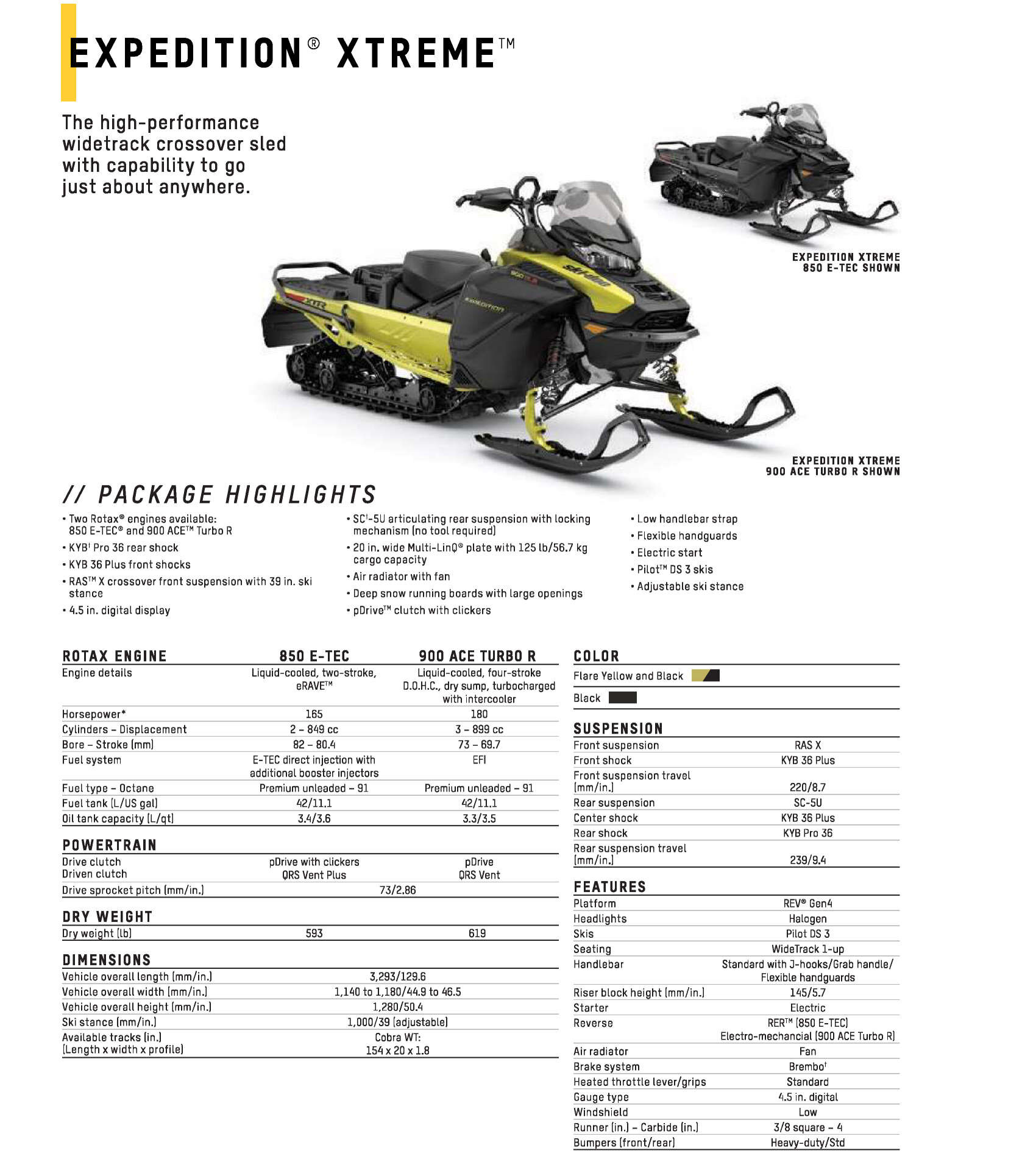 2025 Ski-Doo Expedition Xtreme