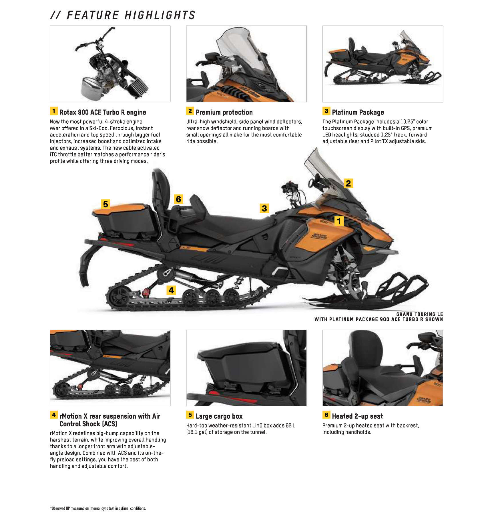 2025 Ski-Doo Grand Touring LE Platinum